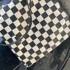 Saint Laurent Teddy Checkerboard Canvas Backpack Saint Laurent | Bags | Saint Laurent Teddy Checkerboard  main image 2